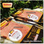 Mama's pork HAM SMOKED SLICED Soejasch Bali frozen 250g